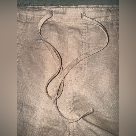 London Jean womens pants linen flowy beach cottage romantic light weight Sz. XS - Picture 8 of 11